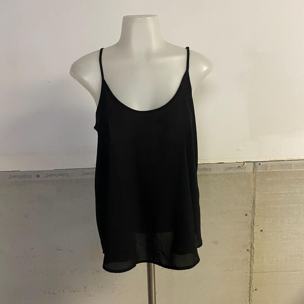 Apt. 9 Black Spaghetti Strap Tank